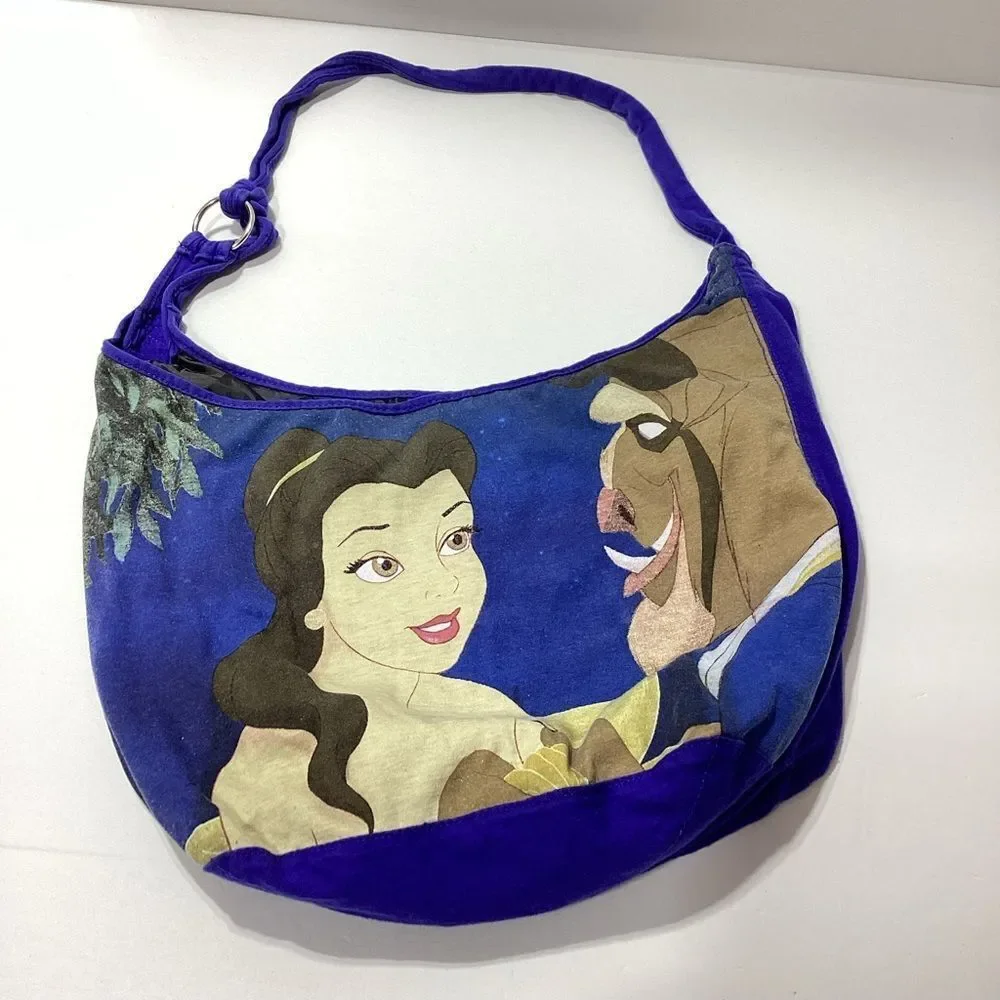 Disney Loungefly Beauty and the Beast Blue Shoulder Bag Crossbody
